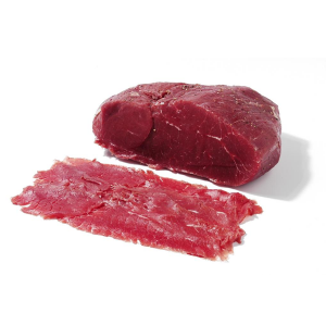 Beef Carpaccio Smaranina sliced